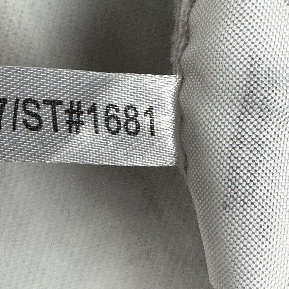 Lysse Piper Vest Womens Large Gray Floral Cotton Twill Open Cinch Waist Pockets - Picture 15 of 15